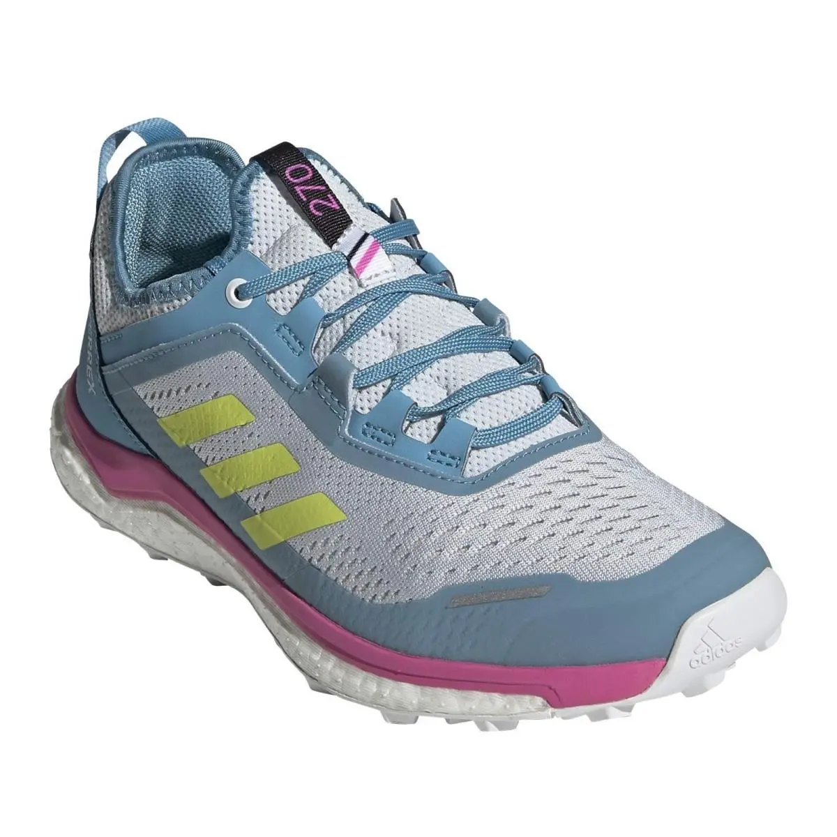 Adidas Terrex Agravic Flow Womens Running Shoes Lace-up Hazy Blue 9.5 - Hazy Blue