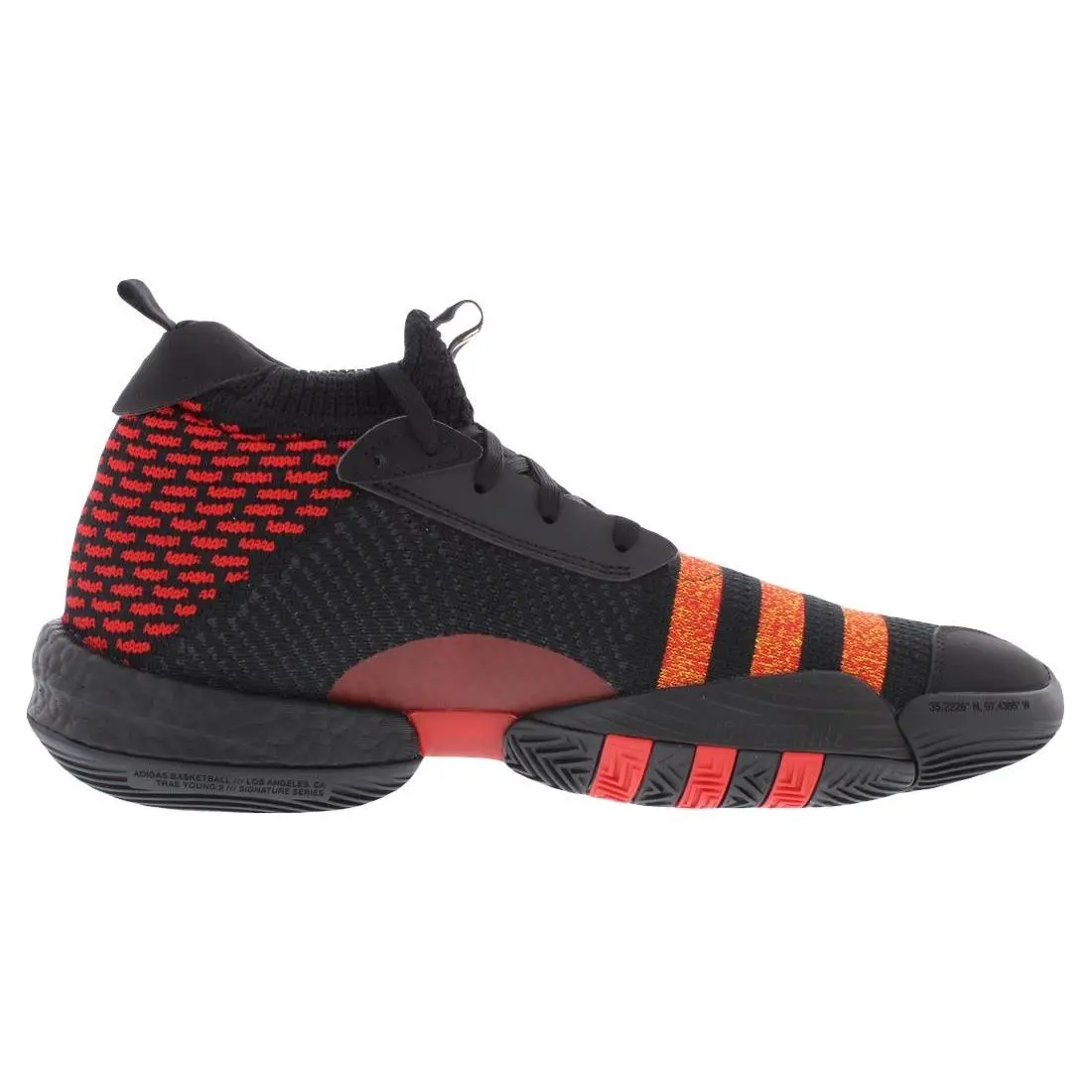 Adidas shoes - Core Black/Bette Scarlet/Bold Gold, Main: Black (UPC: 196463049813) 1
