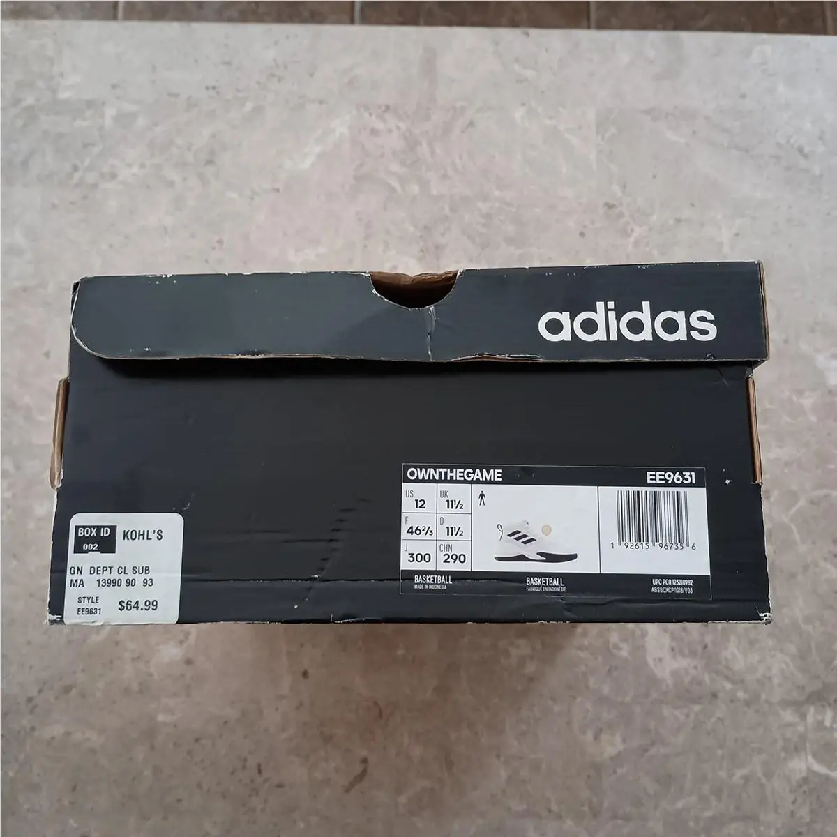 Adidas shoes - Own The Game - Own The Game - EE9631 - White 3