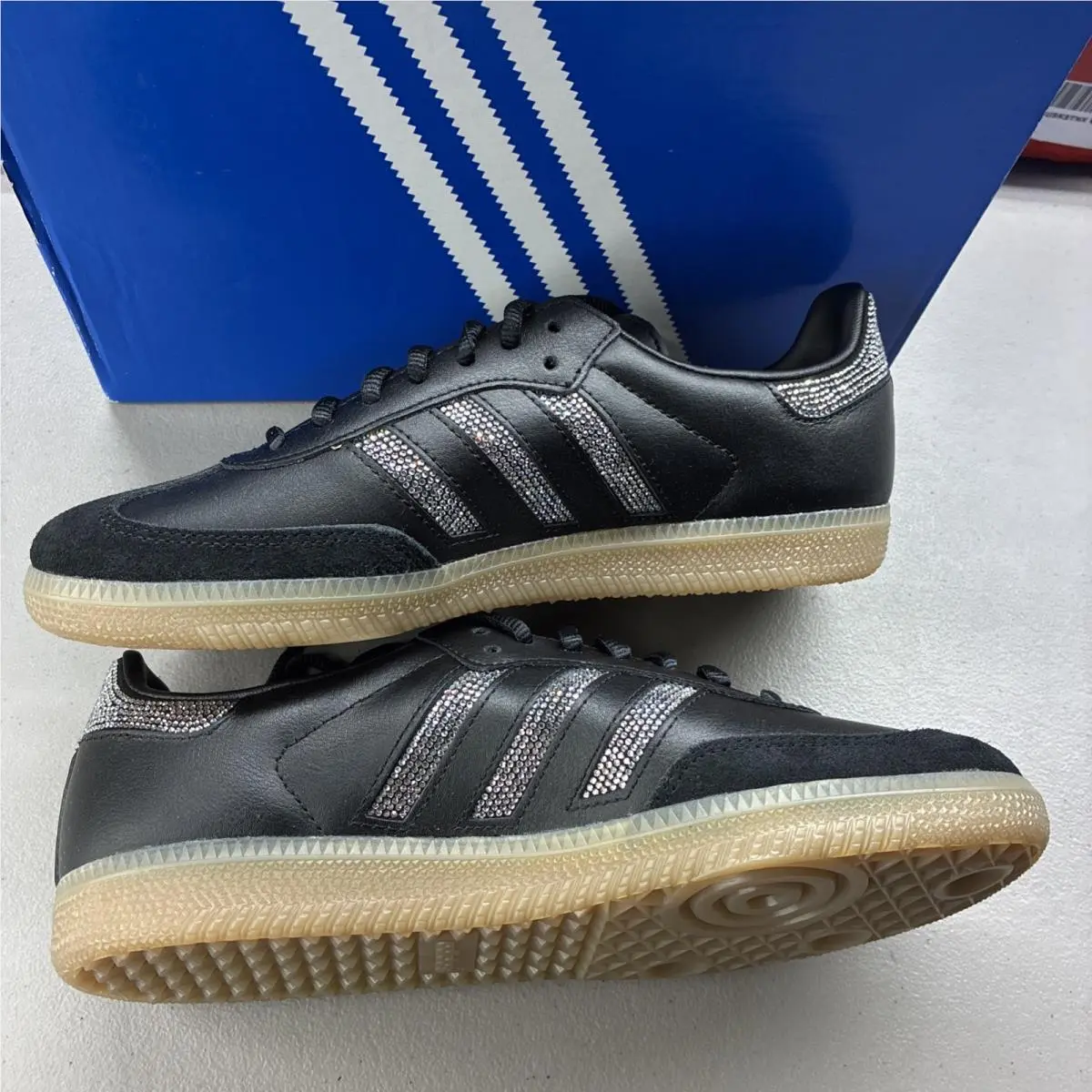 Adidas shoes - Samba OG J Rhinestone - Samba Rhinestone - Black 0