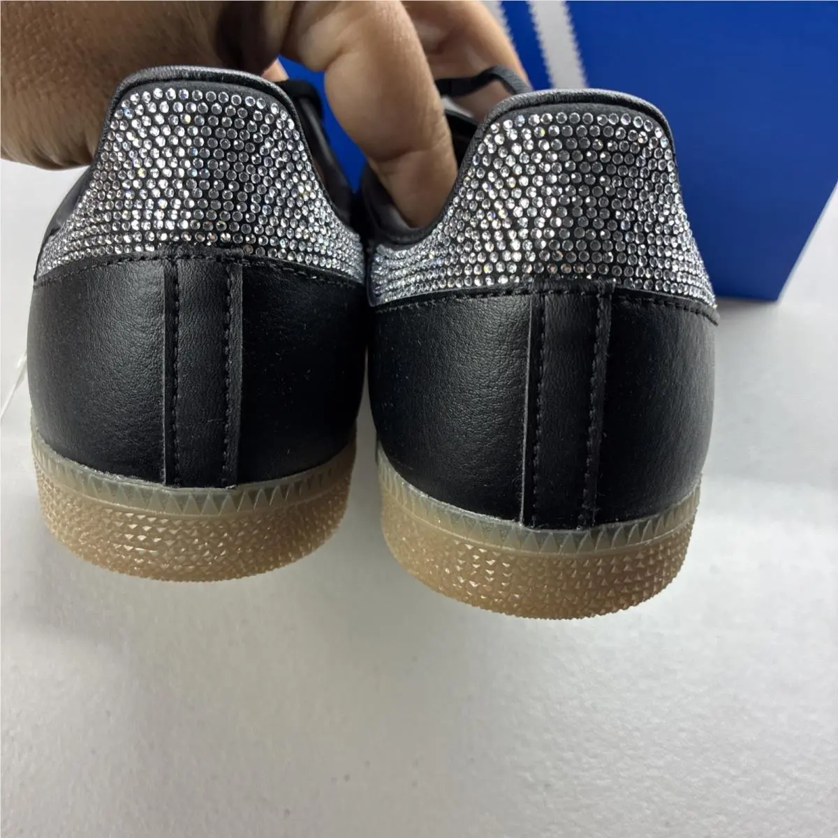 Adidas shoes - Samba OG J Rhinestone - Samba Rhinestone - Black 2