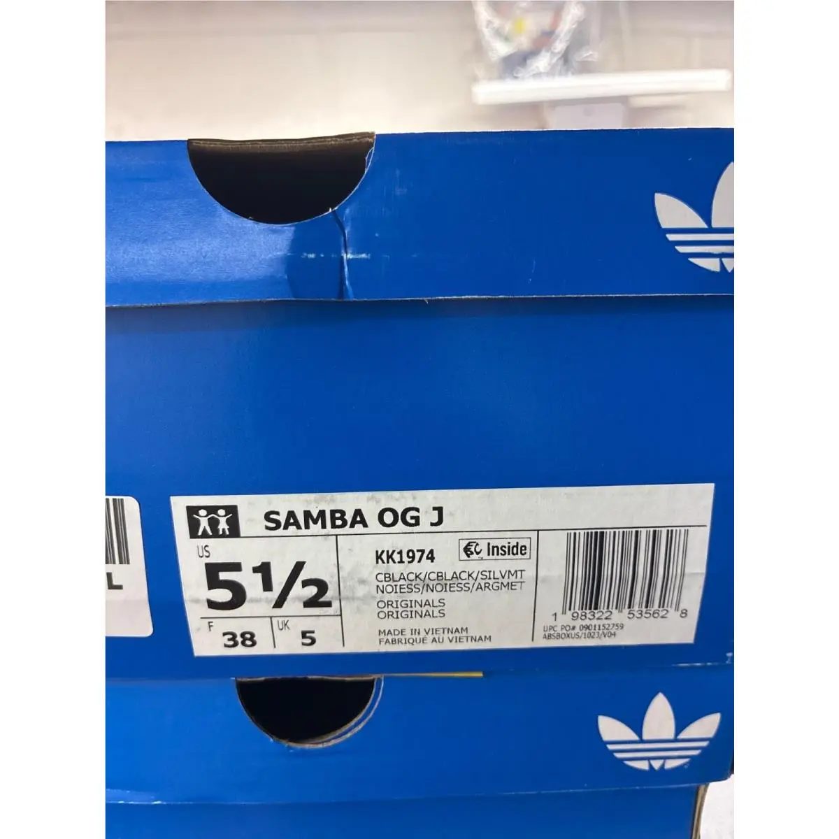 Adidas shoes - Samba OG J Rhinestone - Samba Rhinestone - Black 5