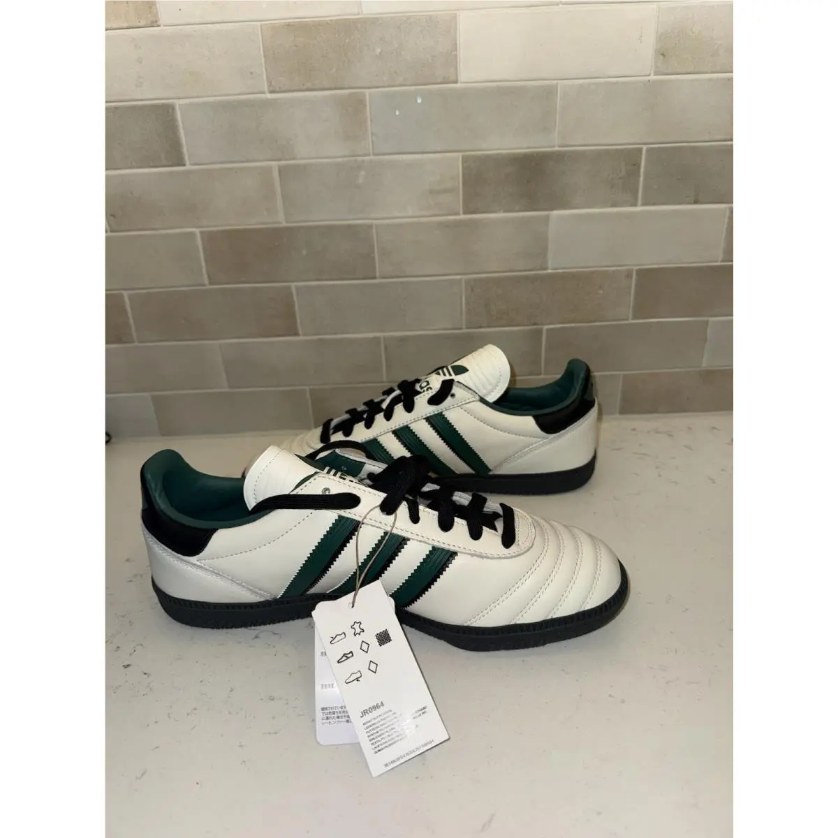 Adidas shoes - adidas Samba - Samba - JR0964 - Core White/Collegiate Green/Carbon 9