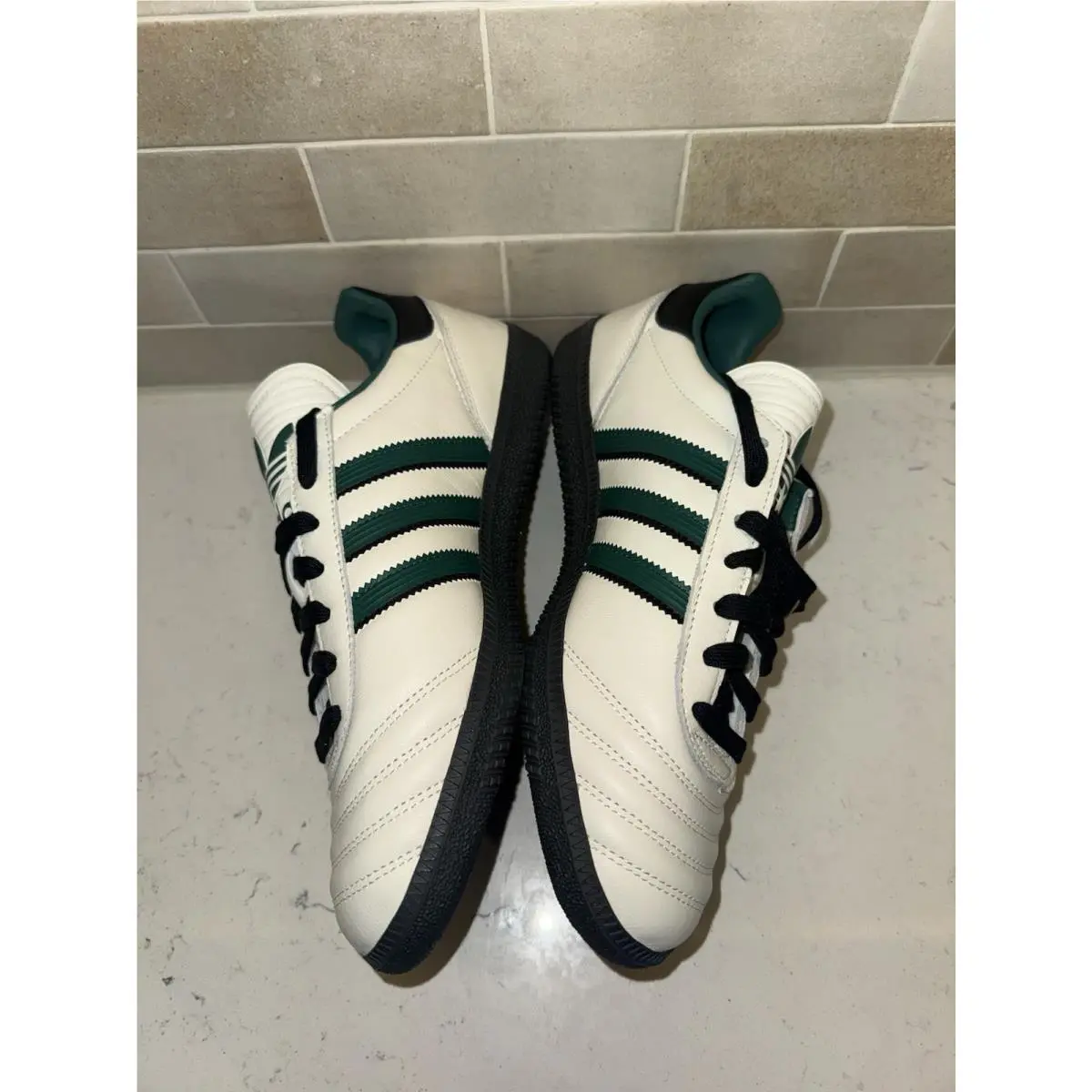 Adidas shoes - adidas Samba - Samba - JR0964 - Core White/Collegiate Green/Carbon 3
