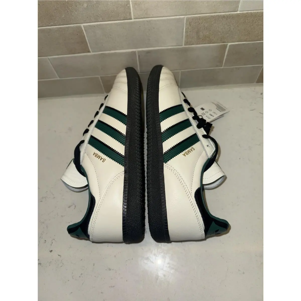 Adidas shoes - adidas Samba - Samba - JR0964 - Core White/Collegiate Green/Carbon 5