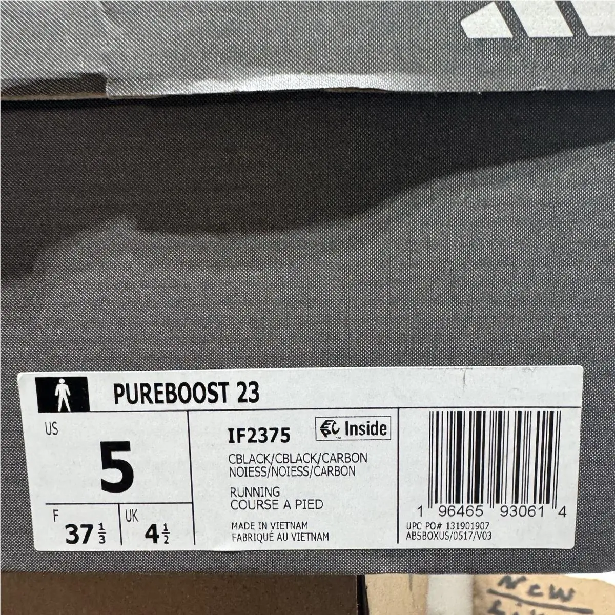 Adidas shoes - adidas PureBoost 23 - PureBoost - Black 4