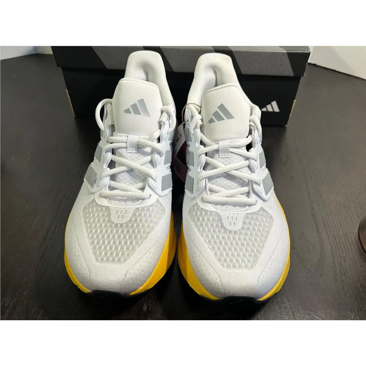 Adidas shoes - adidas Run - Run - White, Grey, Pink, Yellow 3