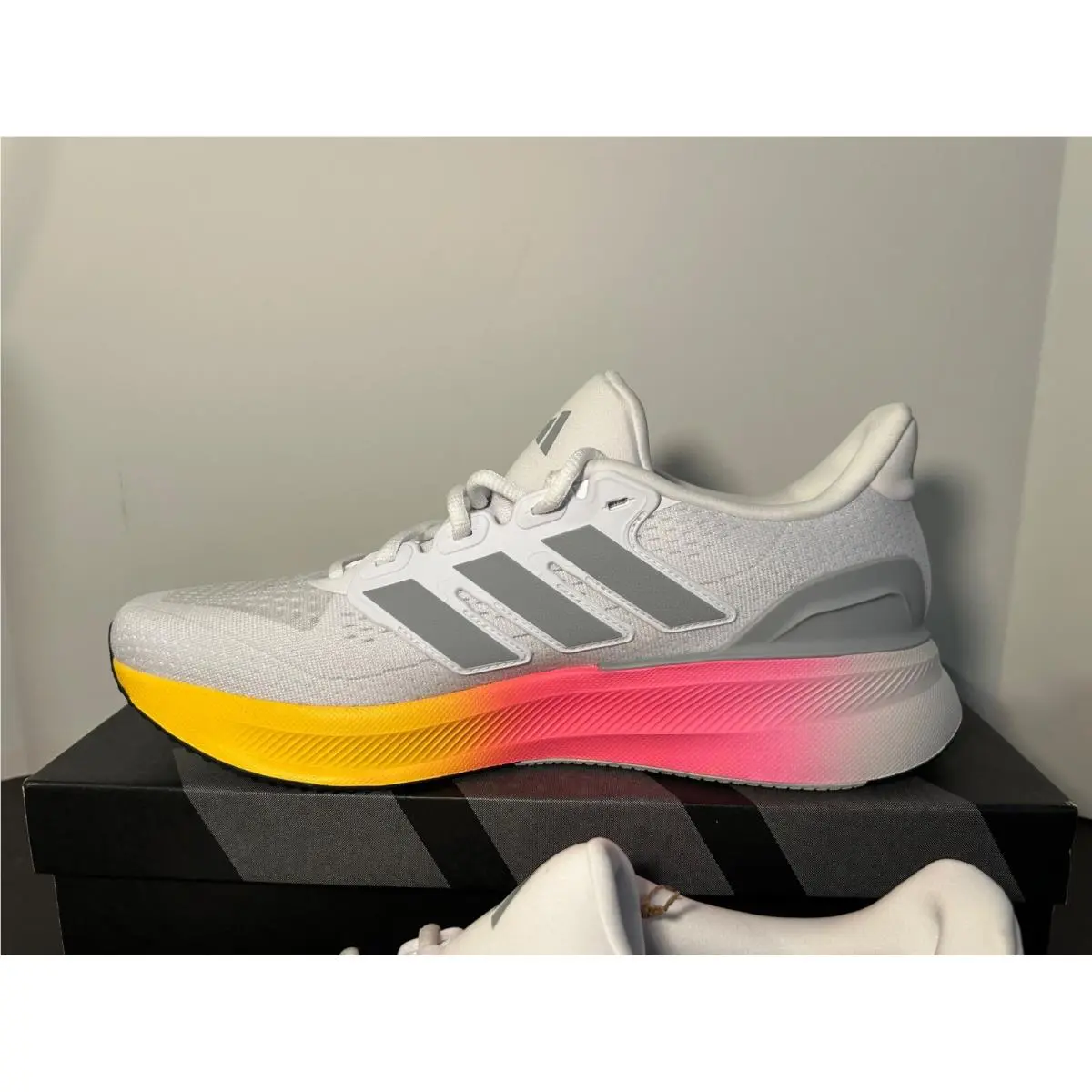 Adidas shoes - adidas Run - Run - White, Grey, Pink, Yellow 6