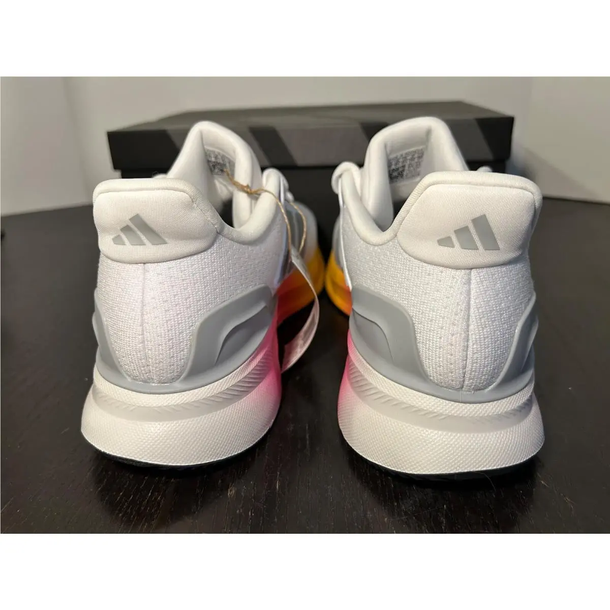 Adidas shoes - adidas Run - Run - White, Grey, Pink, Yellow 7