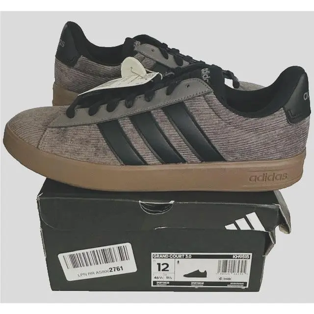 Adidas shoes - adidas Grand Court 3.0 - Grand Court - KH9515 - Gray/Black (UPC: 198324465305) 1