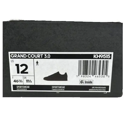 Adidas shoes - adidas Grand Court 3.0 - Grand Court - KH9515 - Gray/Black (UPC: 198324465305) 5