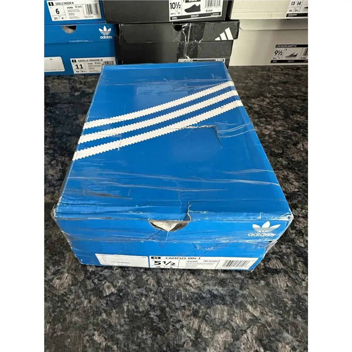 Adidas shoes - adidas Campus - Campus - JI4395 - Black 5
