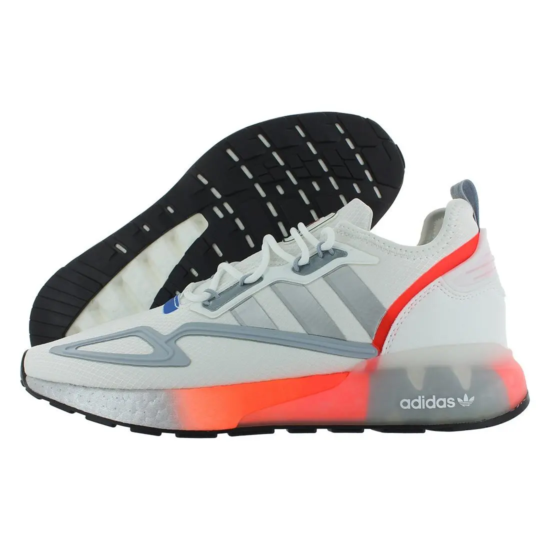 Adidas shoes - Footwear White/Metallic Silver/Glow Blue, Full: Footwear White/Metallic Silver/Glow Blue (UPC: 194812528347) 1