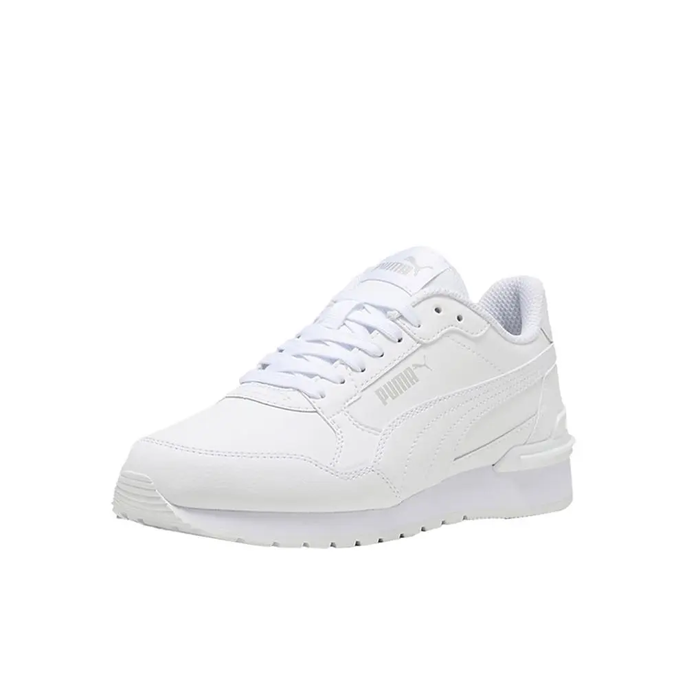 Puma shoes - PUMA St Runner V4 Lace Up  Youth - 39973602 - White 0