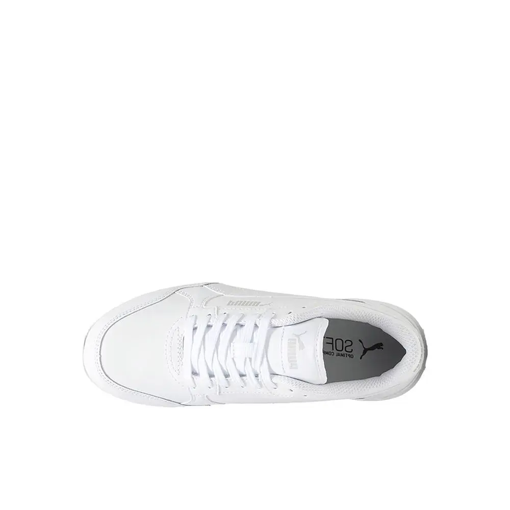 Puma shoes - PUMA St Runner V4 Lace Up  Youth - 39973602 - White 2