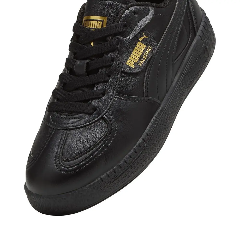 Puma shoes - PUMA Palermo Moda Leather Lace Up - 39773802 - Black 4