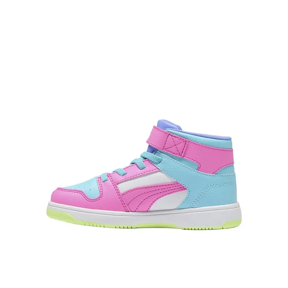 Puma shoes - PUMA Rebound Layup High Top  Youth - 40306304 - Blue, Pink, White 1