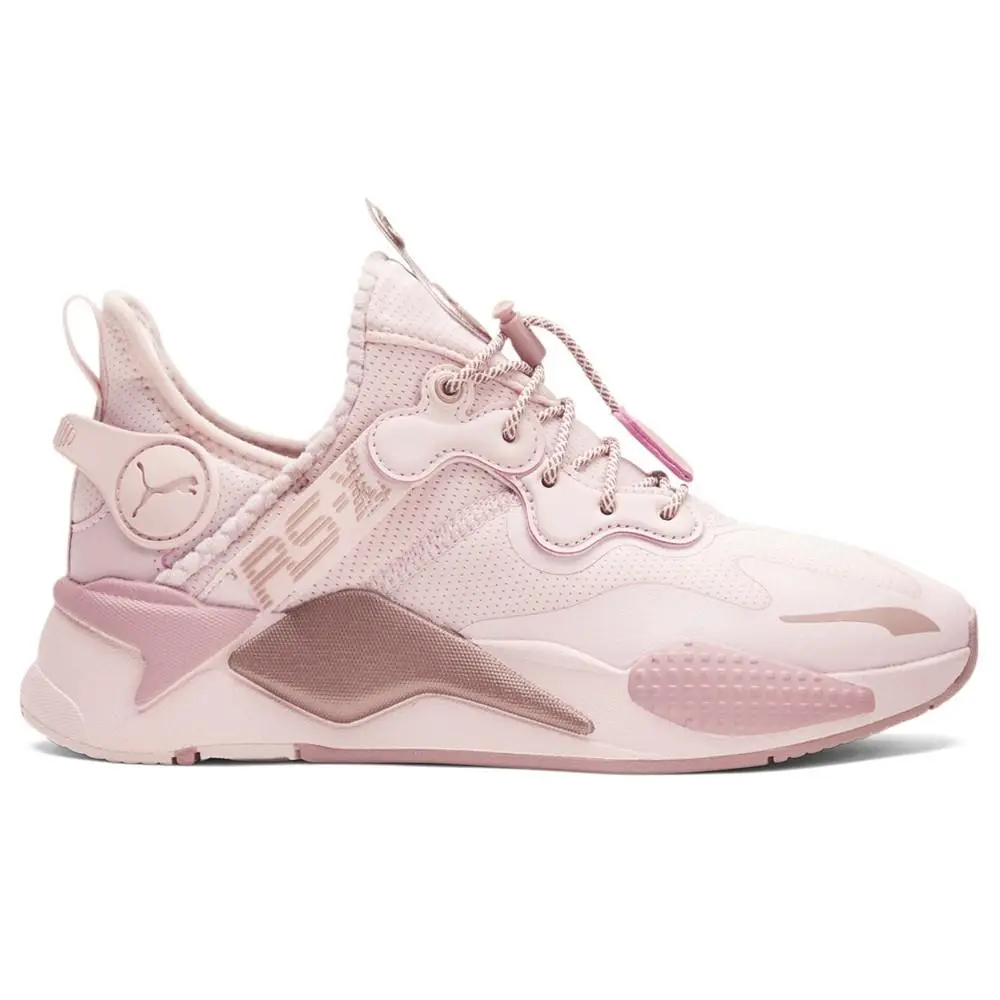 Puma shoes - PUMA RsX T3ch Pink Rose Lace Up - 38713001 - Pink 5