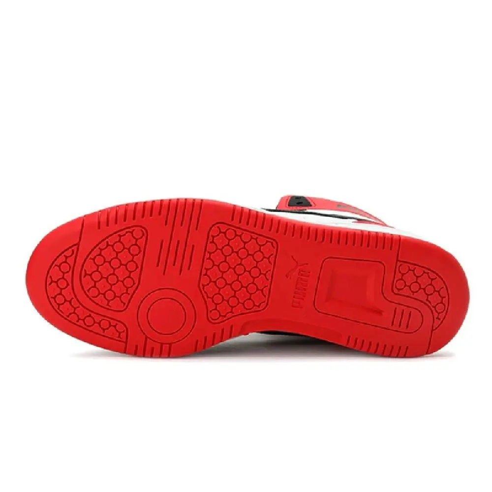 Puma shoes - 374687 03 - 374687 03 - White-Black-High Risk Red 4