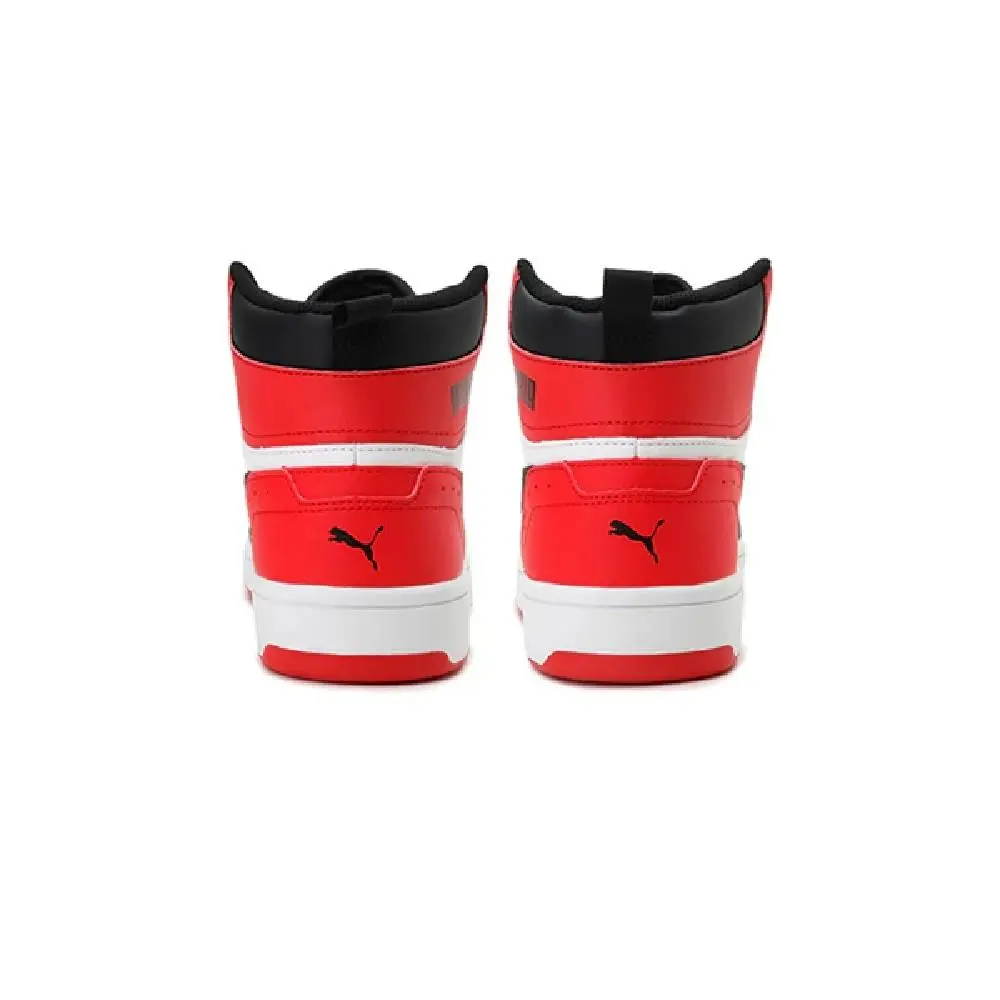 Puma shoes - 374687 03 - 374687 03 - White-Black-High Risk Red 8