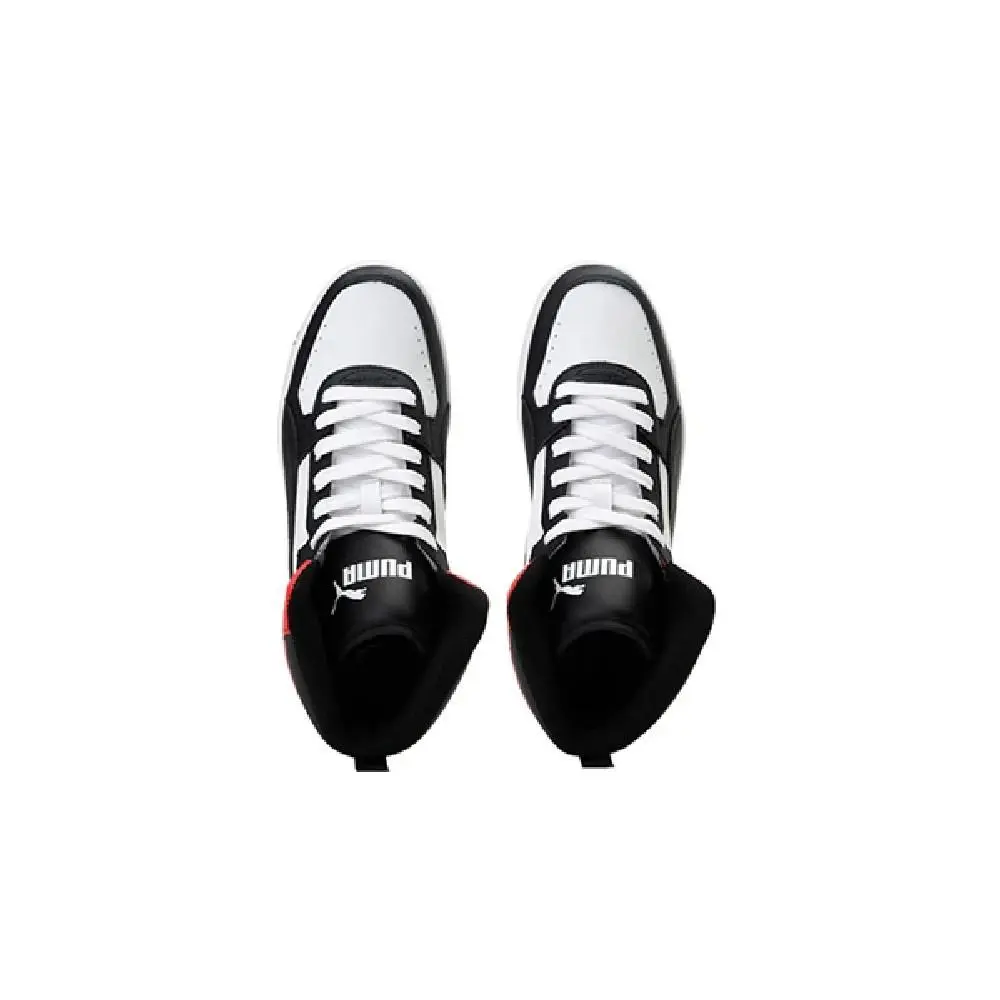 Puma shoes - 374687 03 - 374687 03 - White-Black-High Risk Red 9