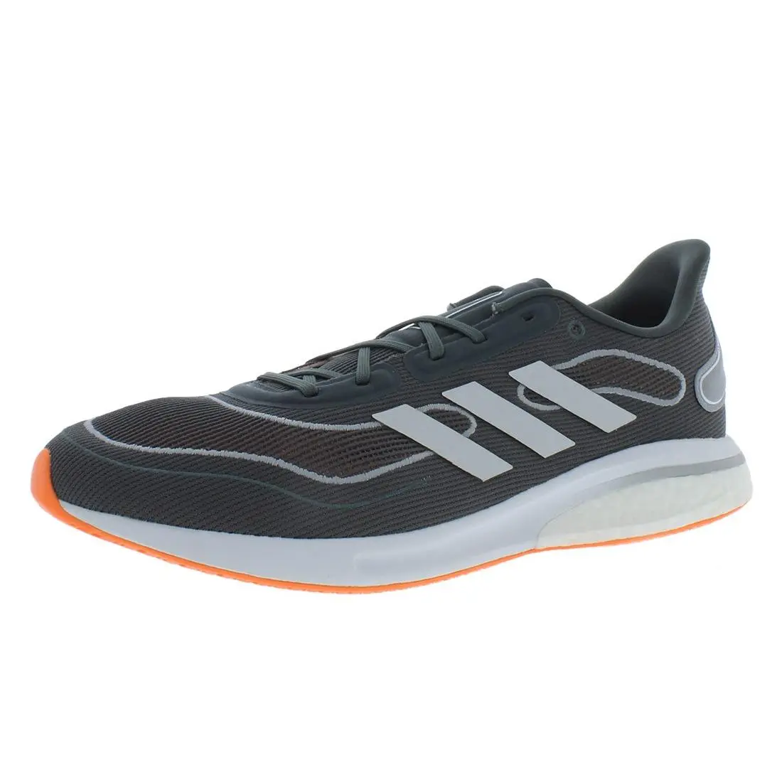 Adidas shoes - Grey/White/Orange, Main: Grey (UPC: 194813029805) 0
