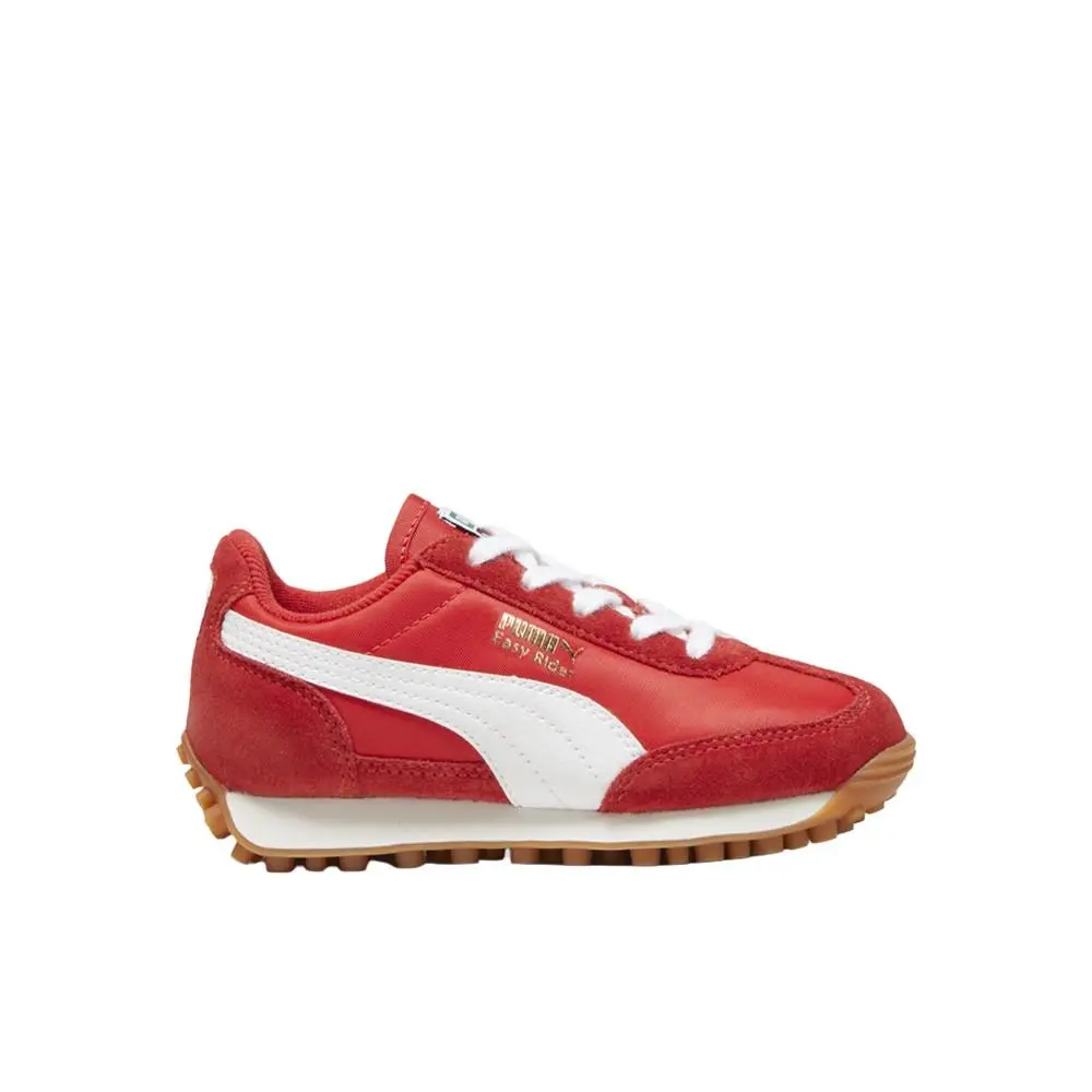 Puma shoes - PUMA Easy Rider Vintage Lace Up  Youth - 39937201 - Red 5
