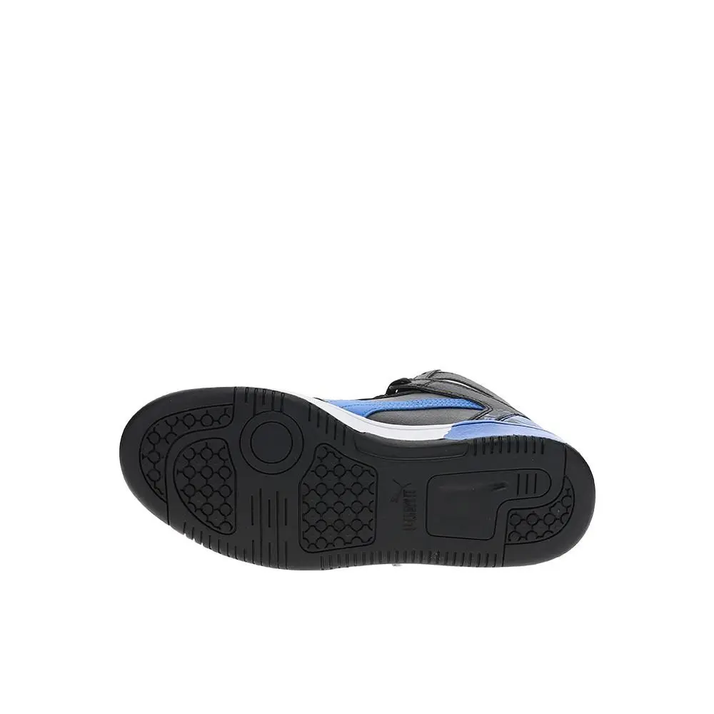 Puma shoes - PUMA Rebound Layup Rcl Scruff Reverse High Top  Youth - 40317901 - Black, Blue 9
