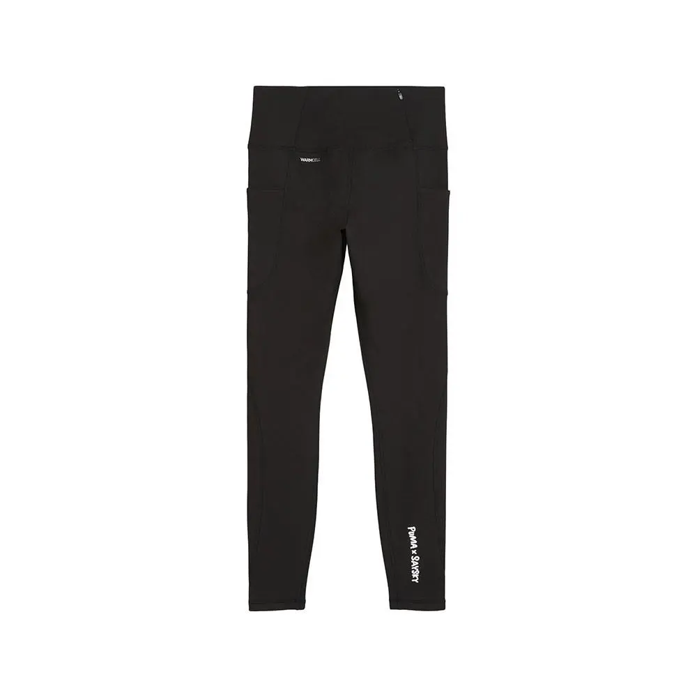 Puma clothing - PUMA  X Saysky Fleece Athletic Leggings - 52756001 - Black 7