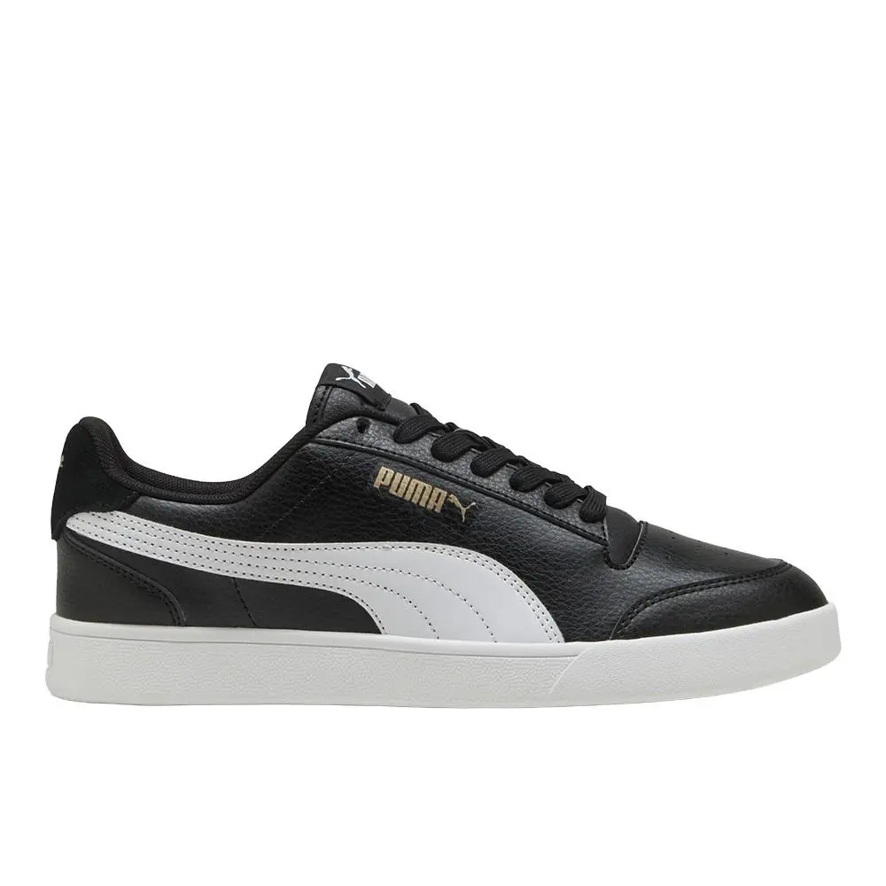Puma Shuffle Lace Up Mens Black Sneakers Casual Shoes 30966804