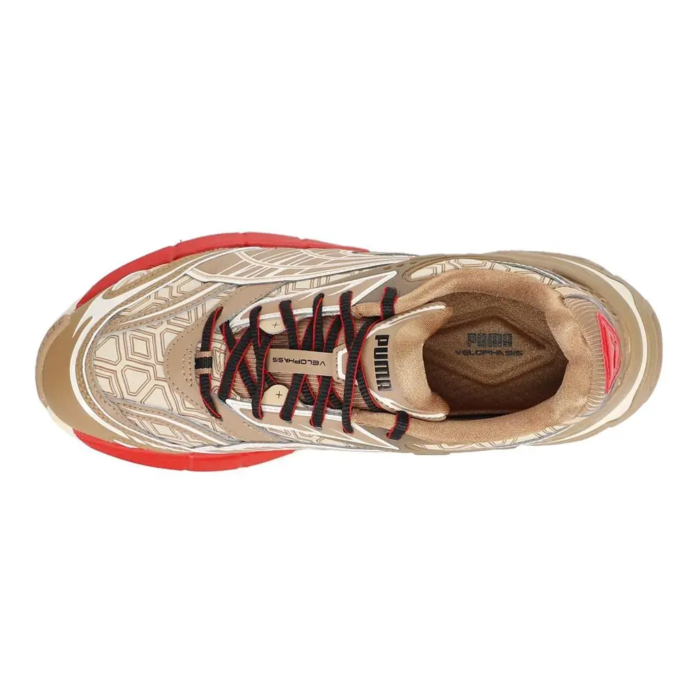 Puma shoes - PUMA Velophasis Luxe Sport Lace Up - 39053702 - Brown 2