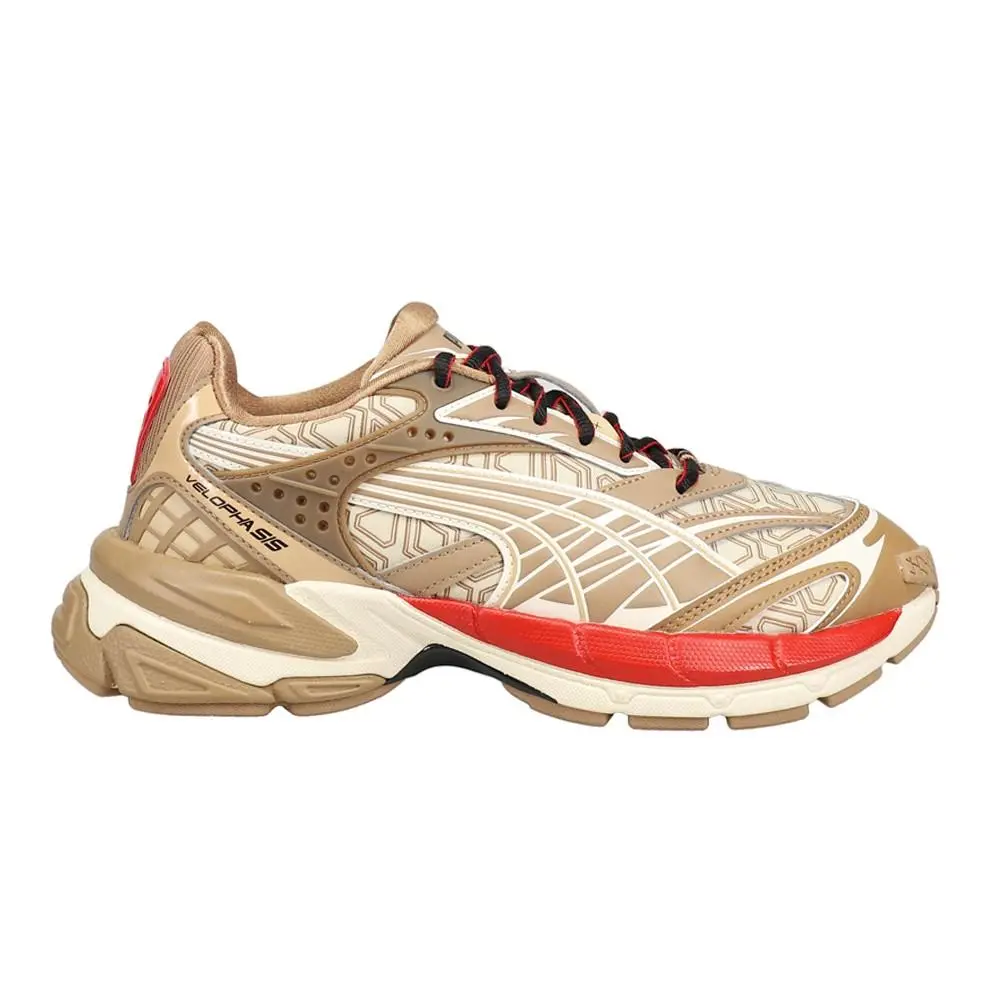 Puma shoes - PUMA Velophasis Luxe Sport Lace Up - 39053702 - Brown 5