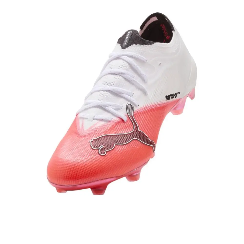 Puma shoes - PUMA Ultra Nitro 7 Ultimate Firm Ground Soccer Cleats - 10922501 - Red, White 12