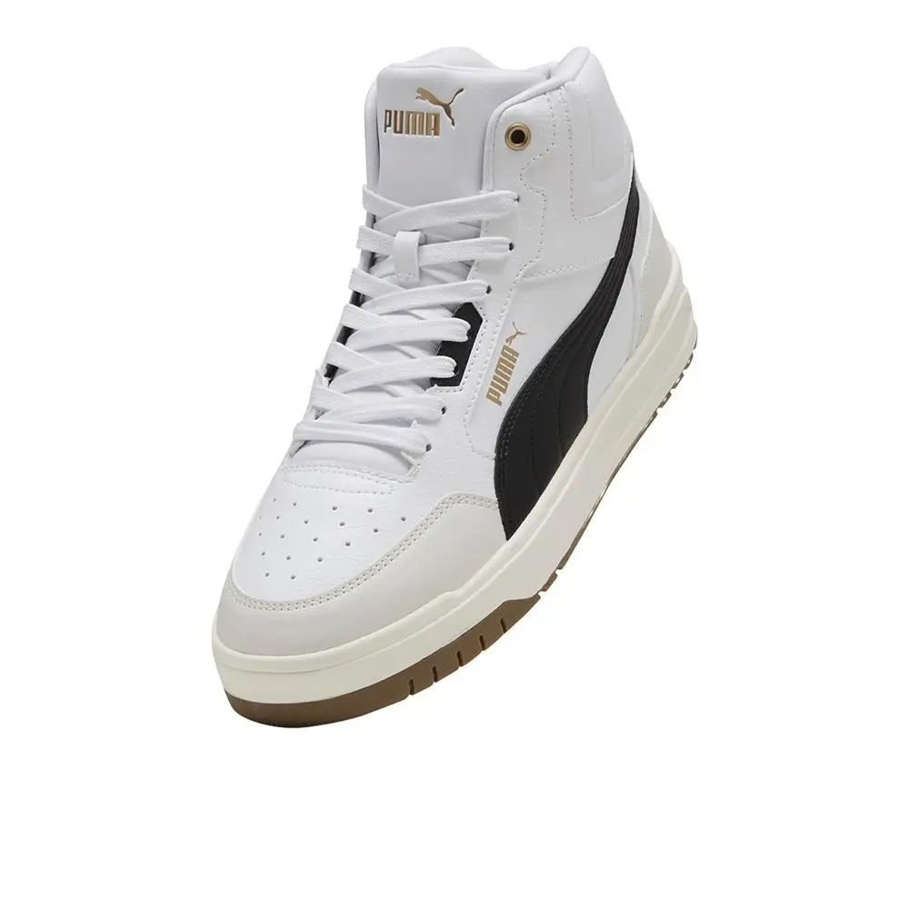 Puma shoes - PUMA Shuffle Downtown Mid Lace Up - 40259805 - Black 4