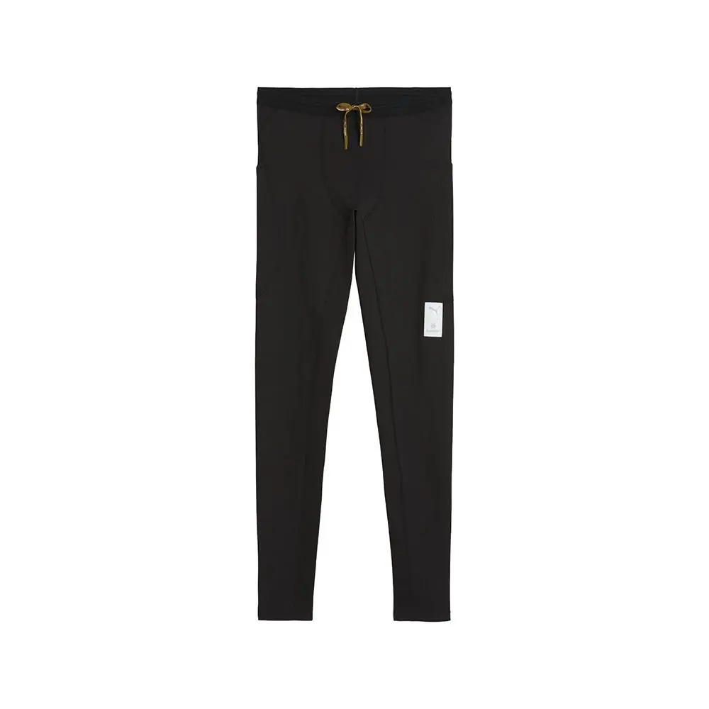 Puma X Saysky Fleece Running Leggings Mens Black Athletic Casual 52755401