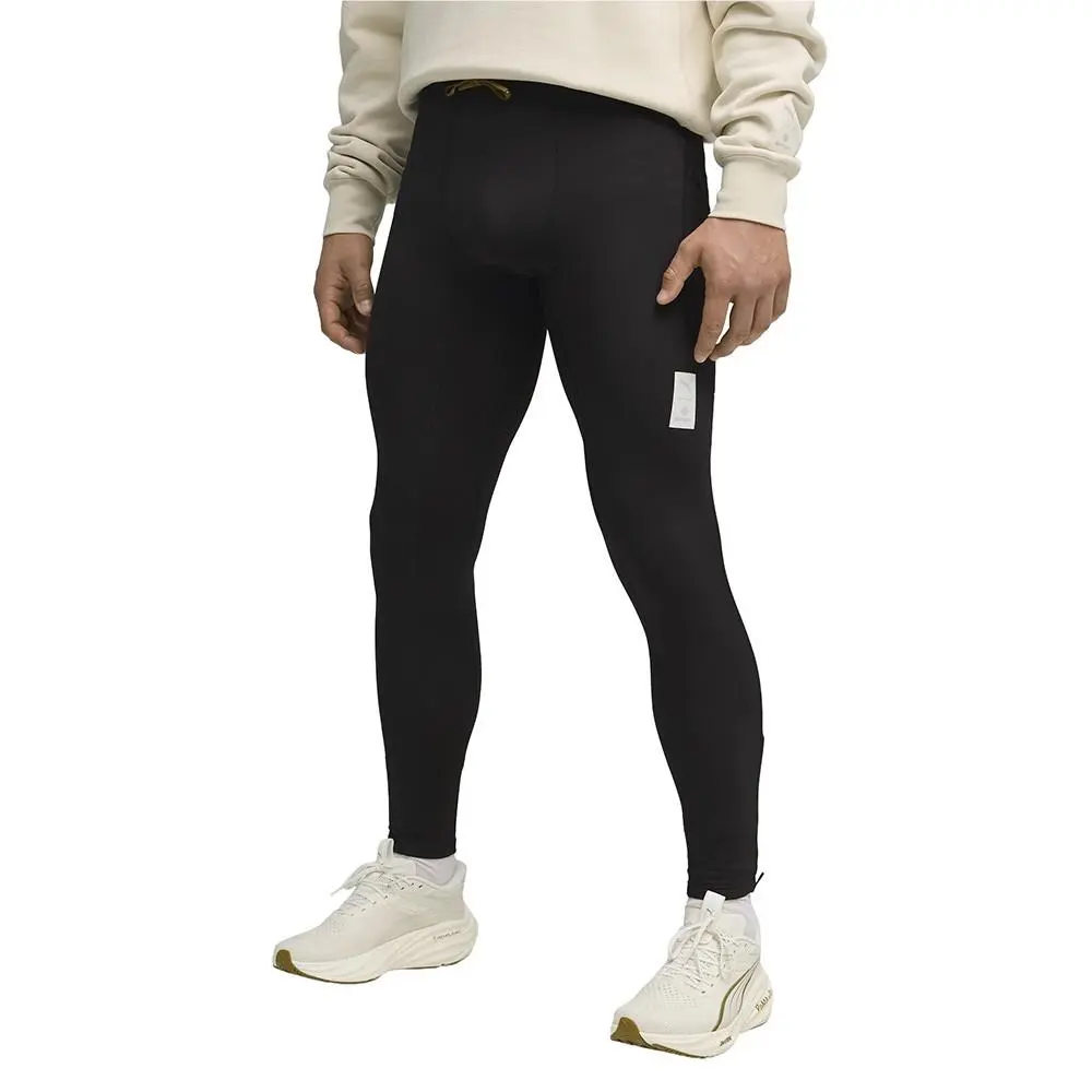 Puma clothing - PUMA  X Saysky Fleece Running Leggings - 52755401 - Black 8