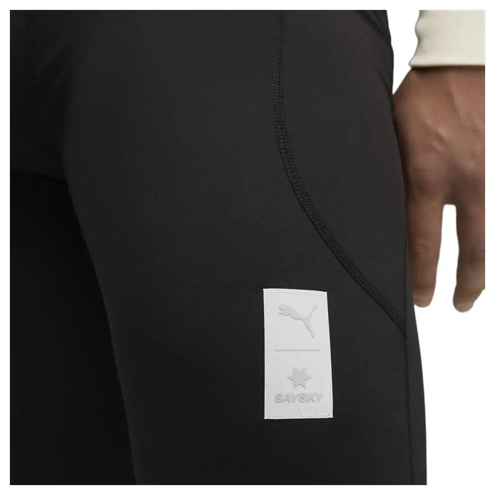 Puma clothing - PUMA  X Saysky Fleece Running Leggings - 52755401 - Black 12