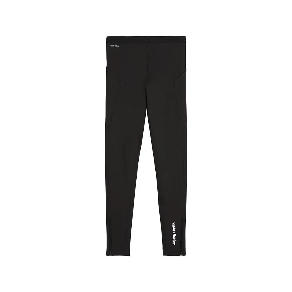 Puma clothing - PUMA  X Saysky Fleece Running Leggings - 52755401 - Black 7