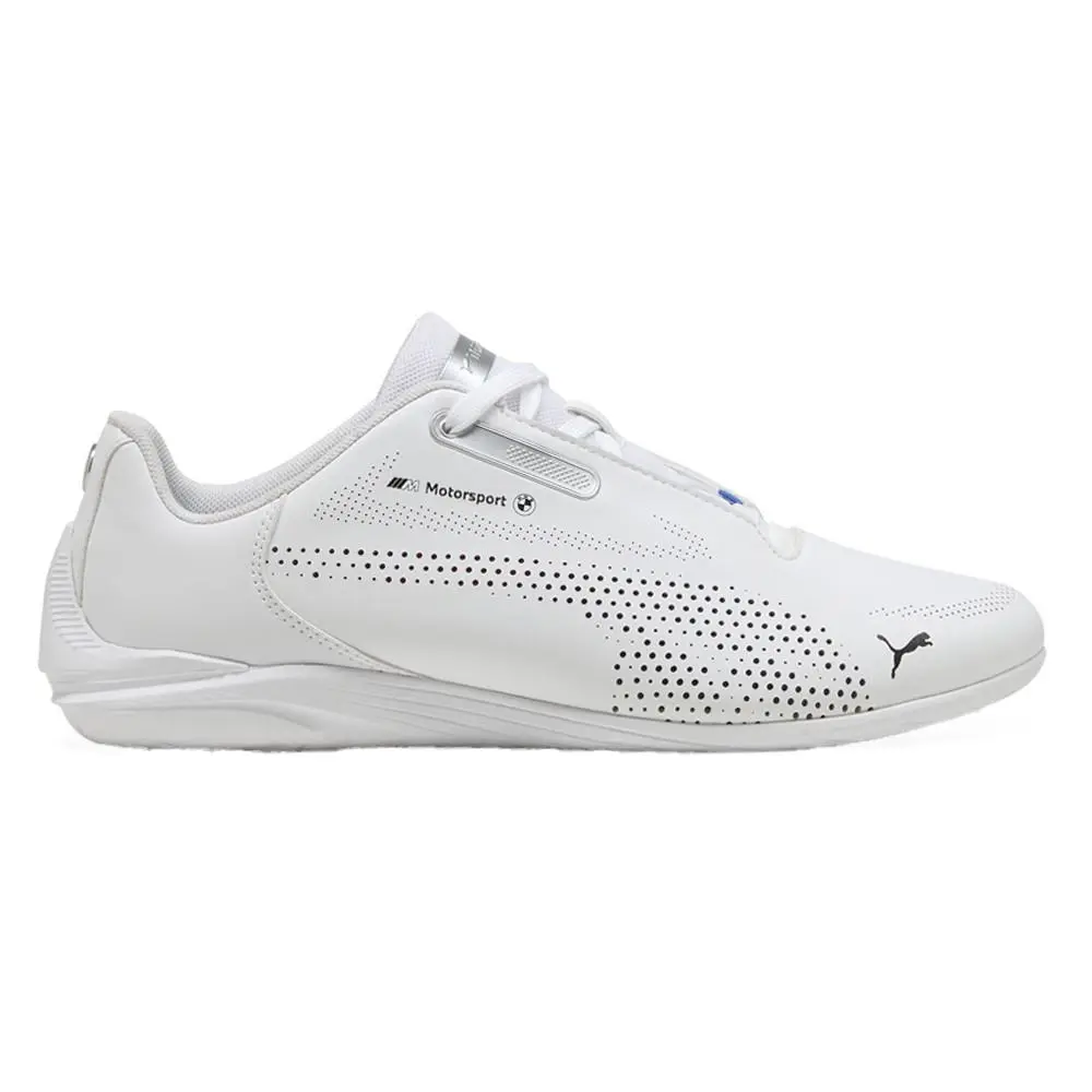 Puma Bmw M Motorsport X Drift Cat Decima 2.0 Lace Up Mens White Sneakers Casual
