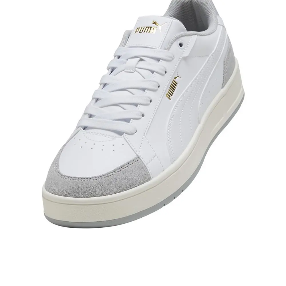 Puma shoes - PUMA Court Classico Sport Lace Up - 40073102 - White 4