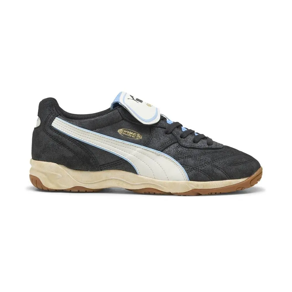 Puma King Indoor Lace Up Mens Black Sneakers Casual Shoes 40362801