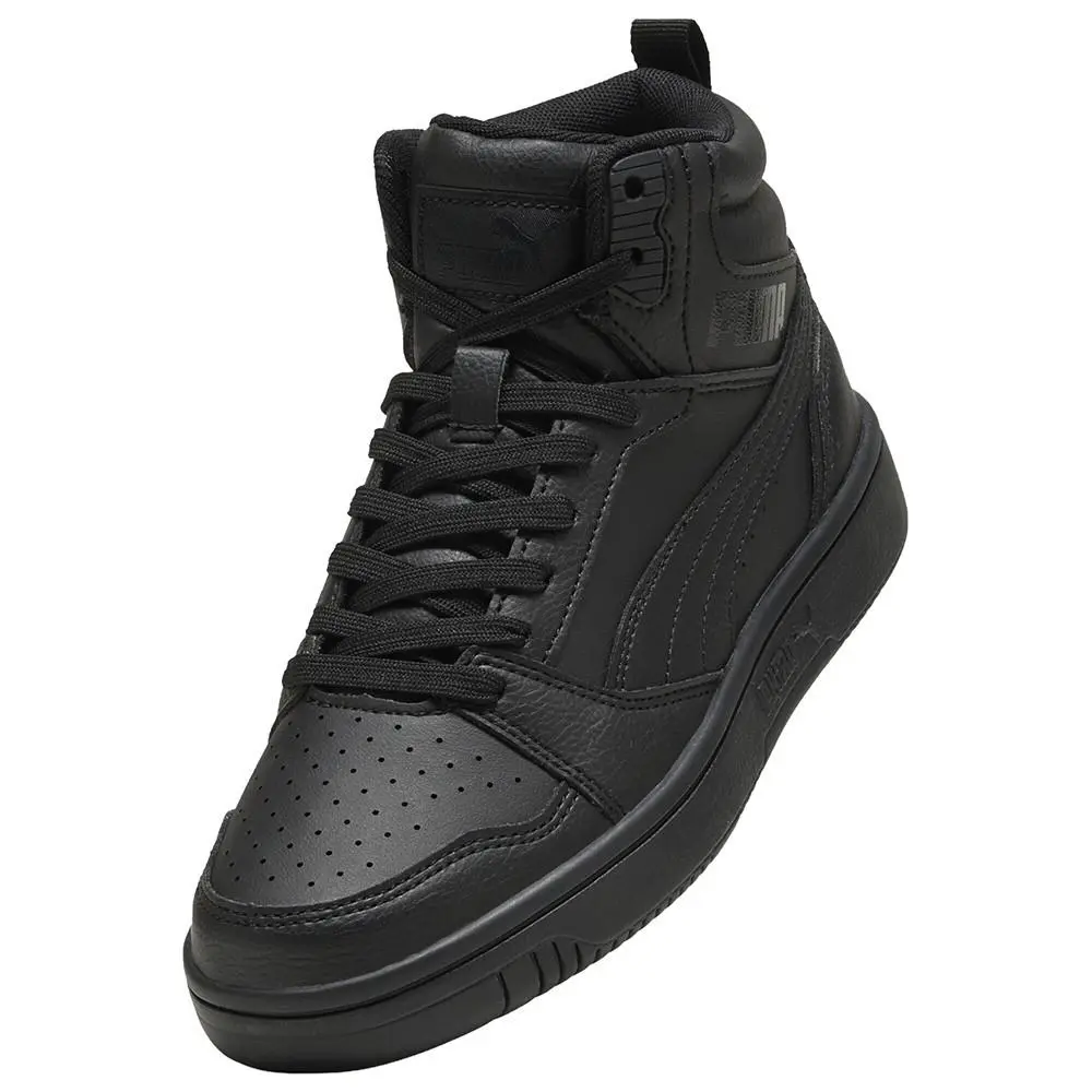Puma shoes - PUMA Rebound V6 Mid High Top  Youth - 39383139 - Black 4