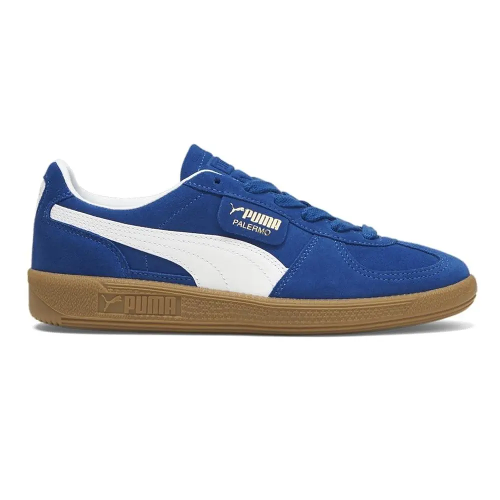 Puma Womens Palermo Lace Up Sneakers Shoes Casual Blue 6