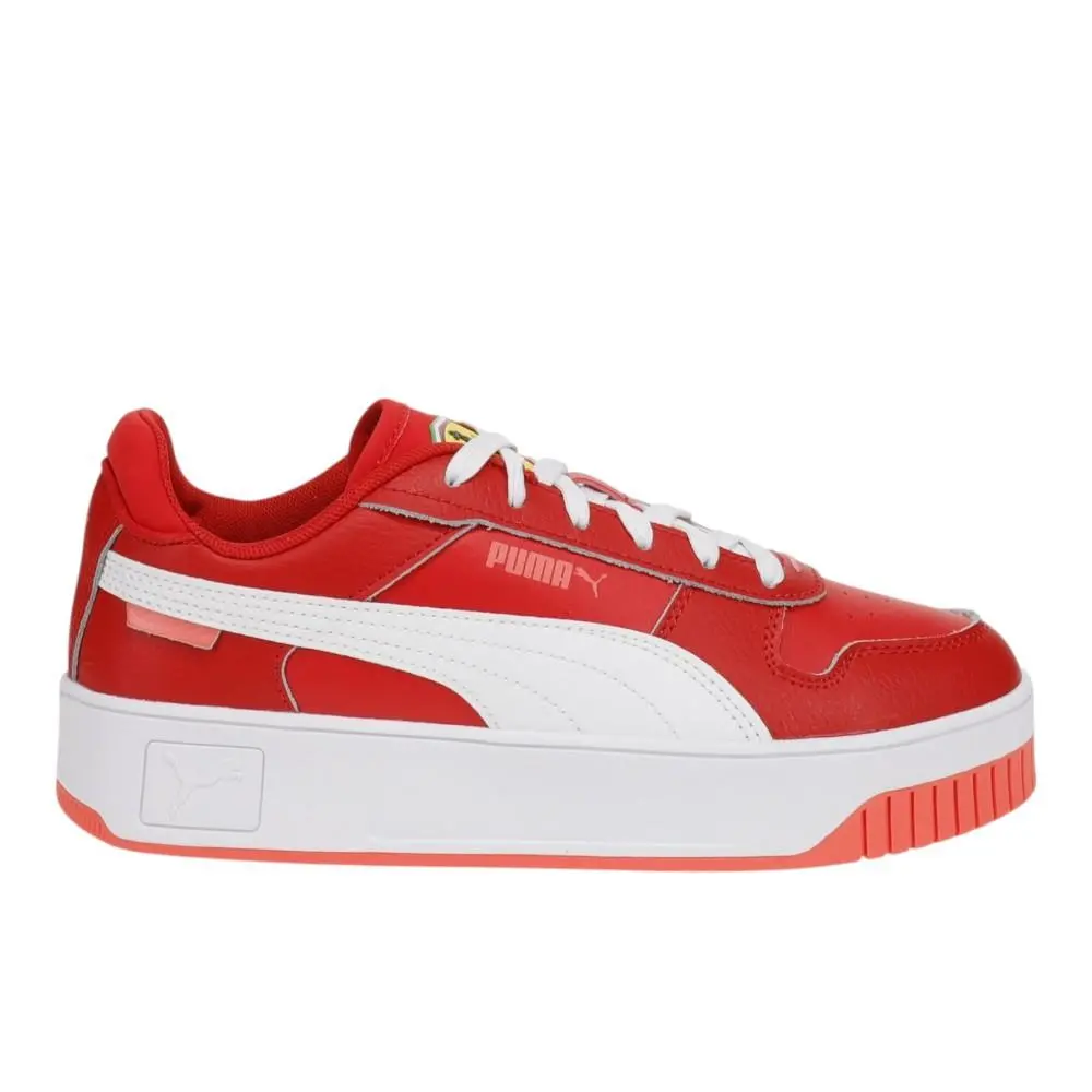 Puma shoes - PUMA Scuderia Ferrari Carina Street Lace Up - 30900901 - Red 5