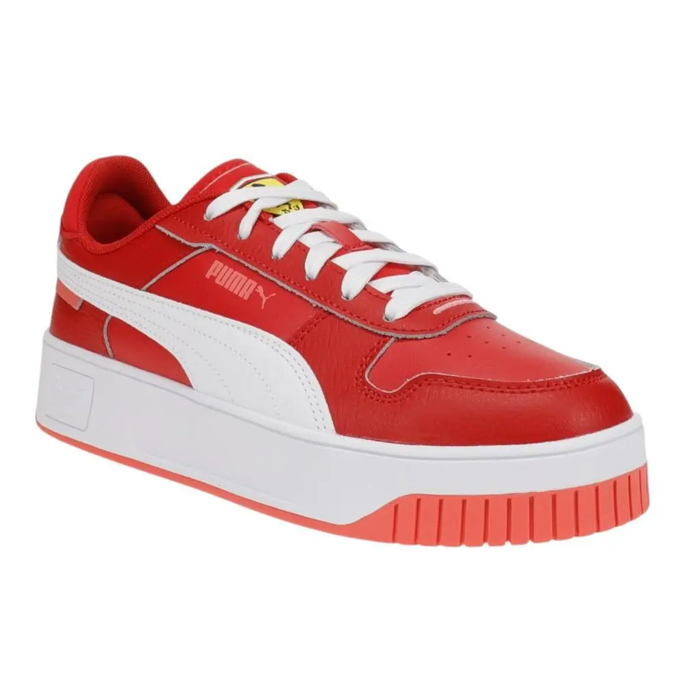 Puma shoes - PUMA Scuderia Ferrari Carina Street Lace Up - 30900901 - Red 6
