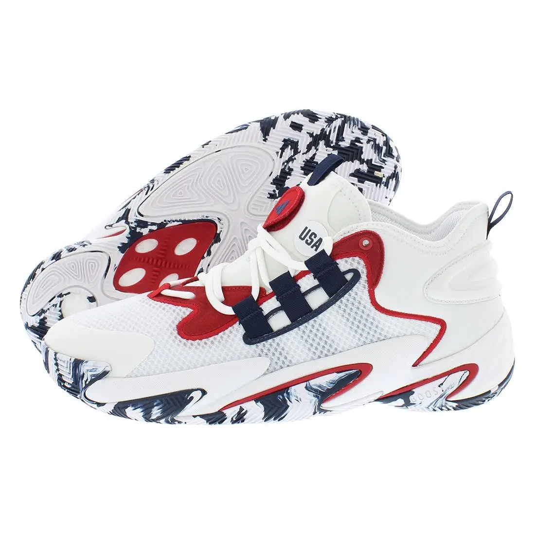 Adidas Byw Select Unisex Shoes Size 12 Color: Footwear White/red/blue