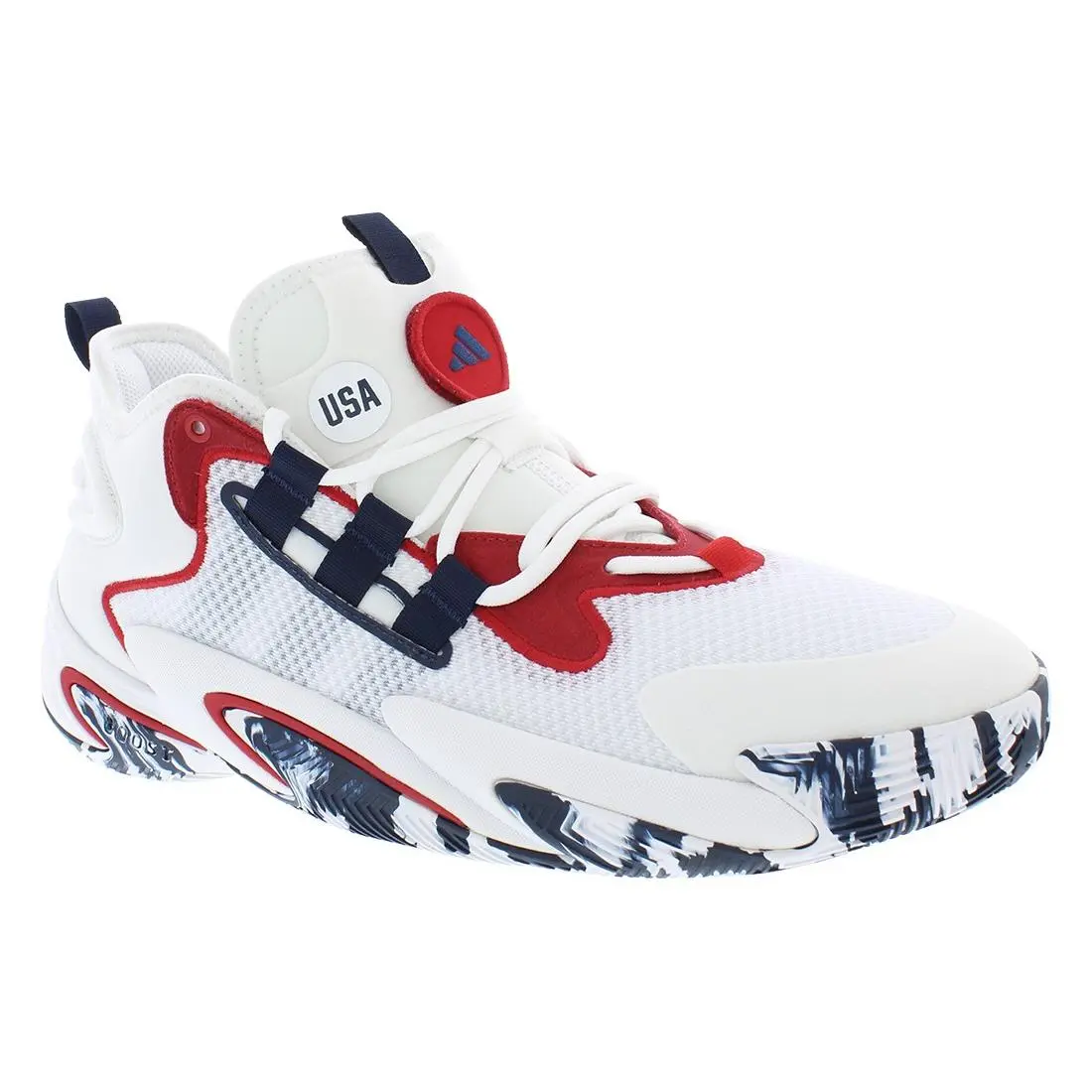 Adidas shoes - Footwear White/Red/Blue, Main: White (UPC: 196471198268) 0