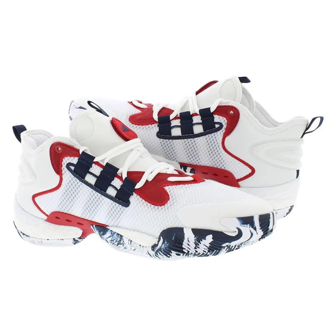Adidas shoes - Footwear White/Red/Blue, Main: White (UPC: 196471198268) 1
