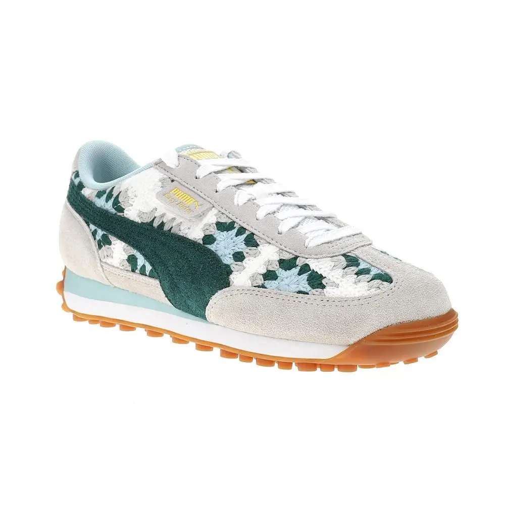 Puma shoes - PUMA Easy Rider Seaside Drills Embroidered Lace Up - 40074901 - Grey 0