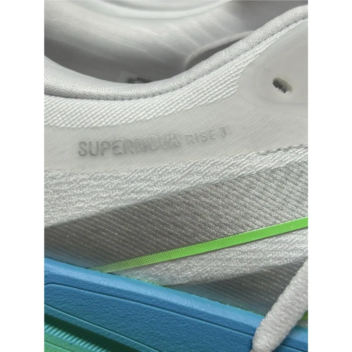 Adidas shoes - Adidas Supernova RIse 3 - Supernova RIse - JP8680 - White, Green, Blue, Silver, Multicolor 10